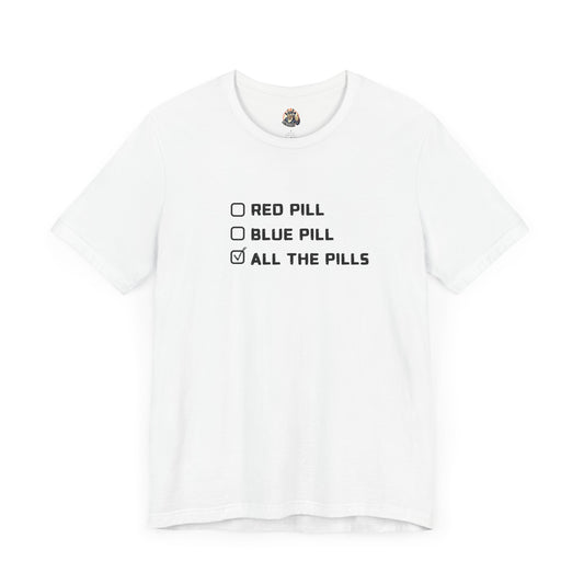 ALL THE PILLS unisex tee