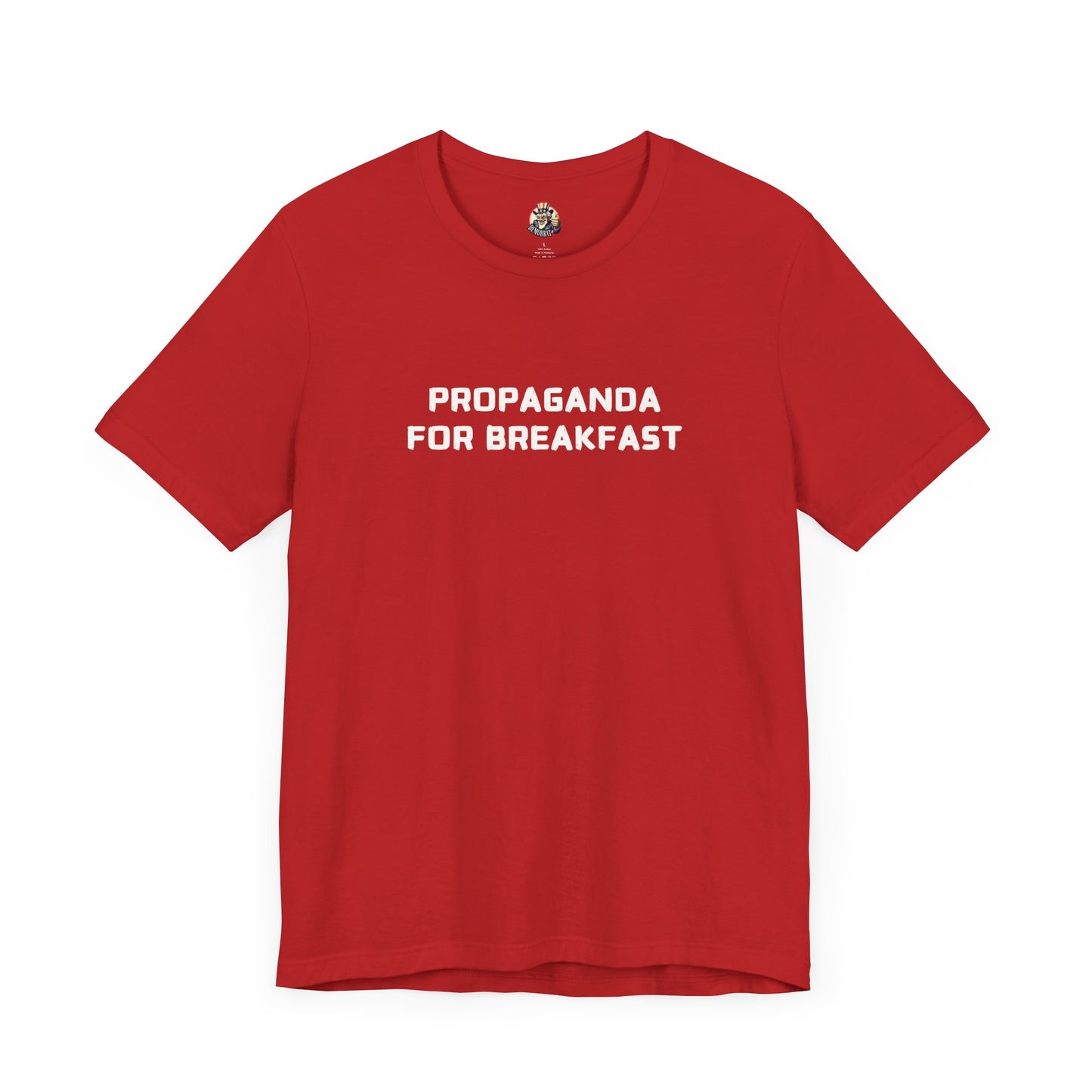 PROPAGANDA FOR BREAKFAST unisex tee