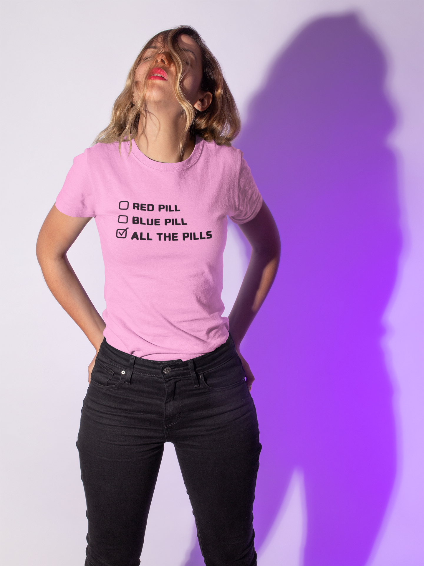ALL THE PILLS unisex tee