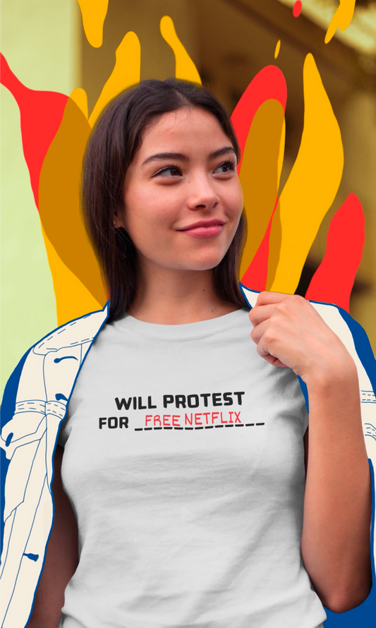 WILL PROTEST FOR DIY unisex tee